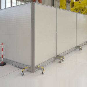 Parete fonoassorbente per industria JUMBO - 10 metri lineari