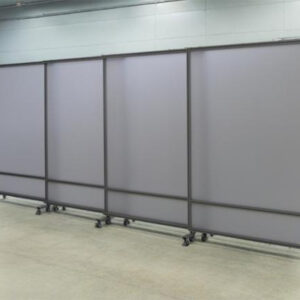 Divisorio scorrevole su ruote MACRO SLIDE - 4 pannelli – cm 600x200h